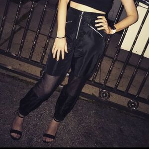 Black joggers